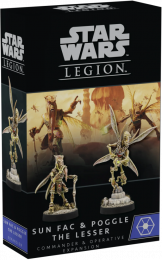 Star Wars Legion: Sun Fac and Poggle the Lesser - Commander and Operative Expansion